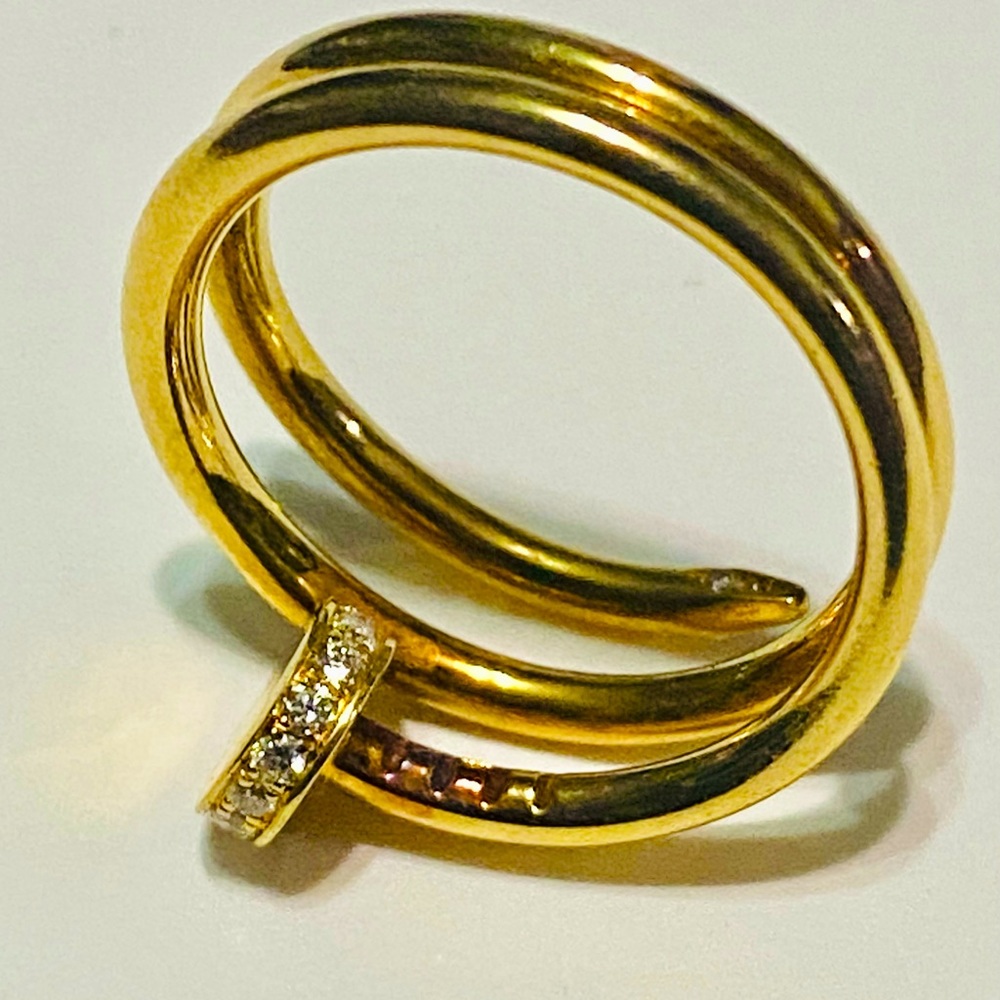 Cartier cloud ring 18k